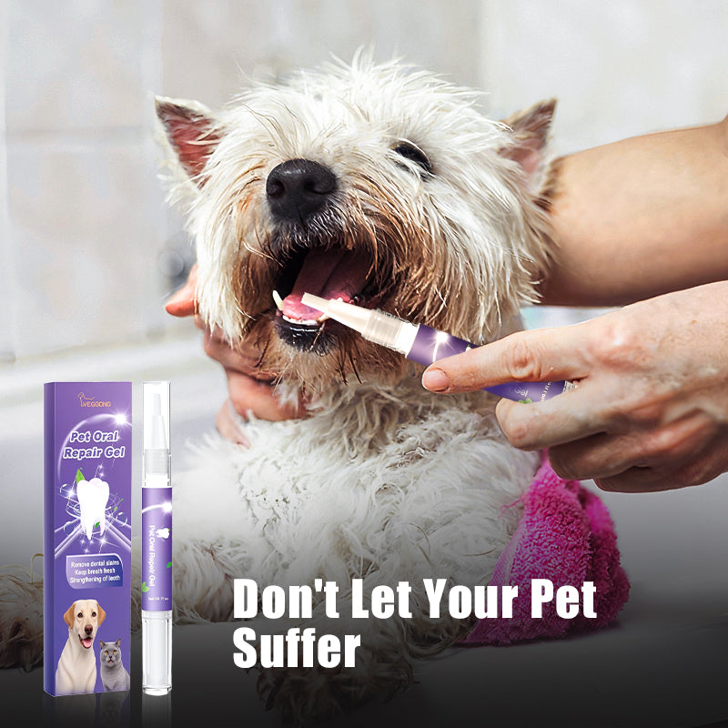 Pet Oral Repair Gel Toothbrush 🐱🐶