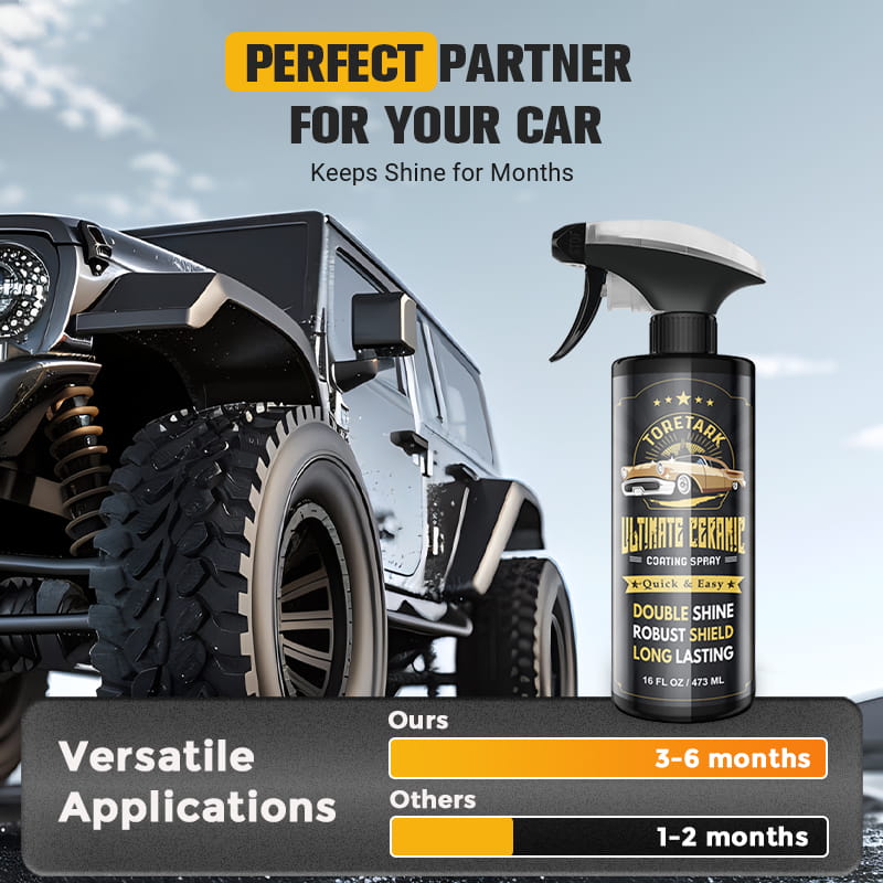 🔥Keep Your Car Cean Every Day🔥Toretark®Ultimate ceramic coating spray