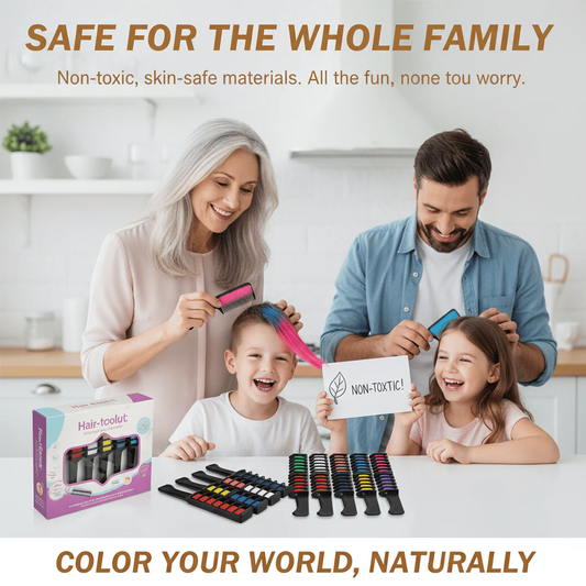🎅Christmas Pre-sale-50% OFF✨Temporary Hair Dye Chalk Comb- Cruelty Free