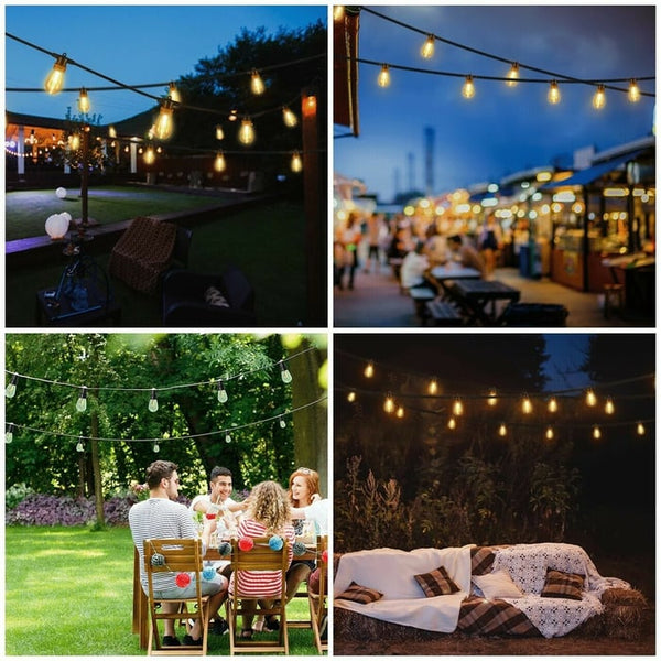 📢📢50% OFF !!!⏰Waterproof Solar Powered LED Outdoor String Lights