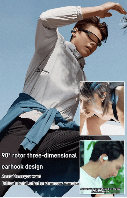 🔥🔥Mega Summer sale🔥 - 50% OFF🔥Sporty Hanging Ear Bluetooth Earphones