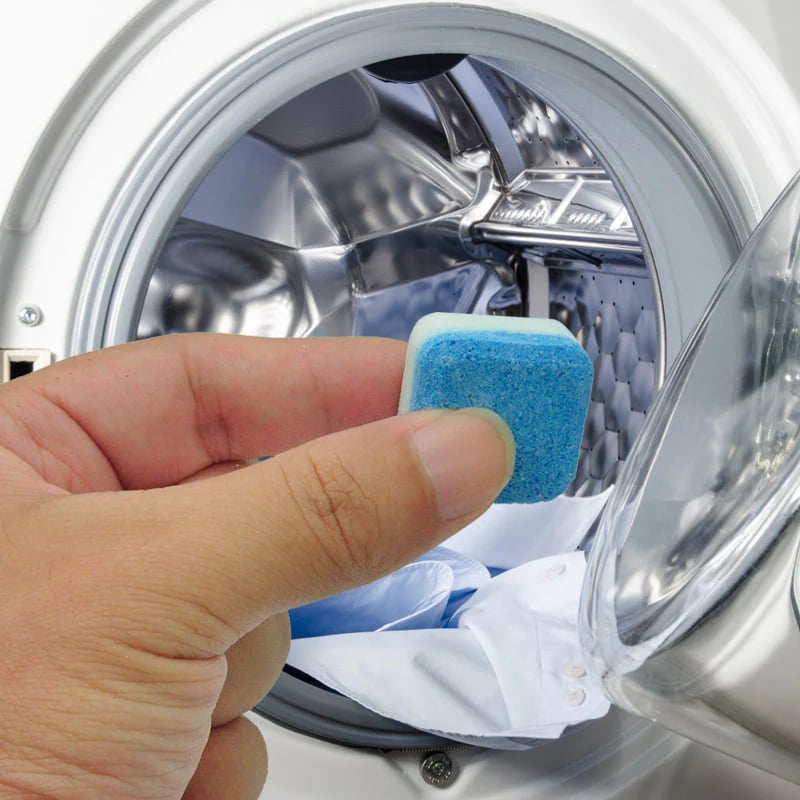 📢📢BUY 5 GET 5 FREE⏰ Washing Machine Deep Cleaning Tablets – Kills 99% of Bacteria, Removes Odors & Prevents Mold 🧽