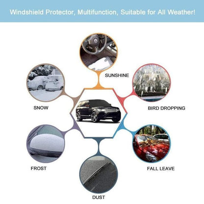 📢📢50%  OFF !!⏰Windshield Snow Cover Sunshade