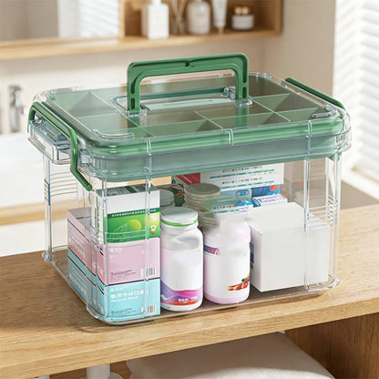 📢📢50%  OFF !!!⏰Multi-Layer Transparent Medicine Storage Box