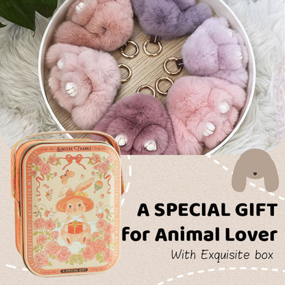 📢📢50%  OFF !! ⏰🐰Handmade Soft Bunny PomPom Charms