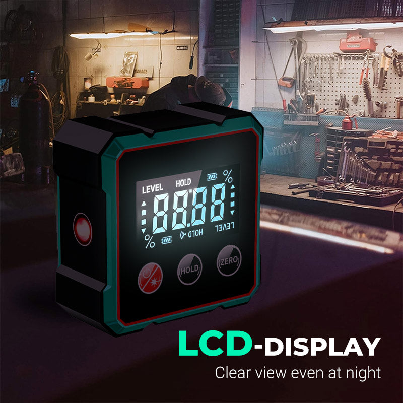 🔥 Free Shipping LAST DAY PROMOTION - 49%OFF 🔥 Magnetic Digital Angle Finder with Electronic Laser