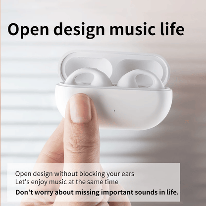 🔥🔥mega summer sale🔥🔥Wireless Ear Clip Bone Conduction Headphones