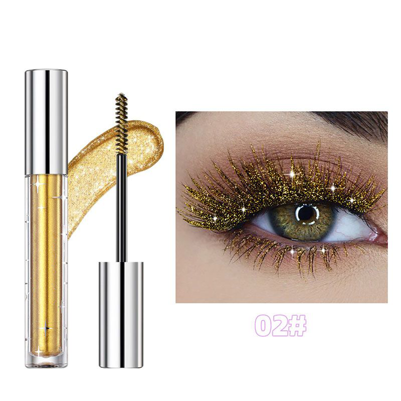 📢📢BUY 1 GET 1 FREE⏰ Waterproof Diamond Glitter Mascara - Long-lasting Curl, Sparkling Shine, Create Captivating Eyes!