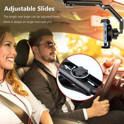 📢📢60 %  OFF !! ⏰ Rotatable and Retractable Car Phone Holder