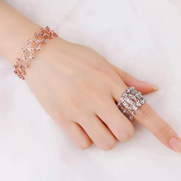 🔥Magic 2 in 1 Foldable Ring Bracelet🎅Limited time offer