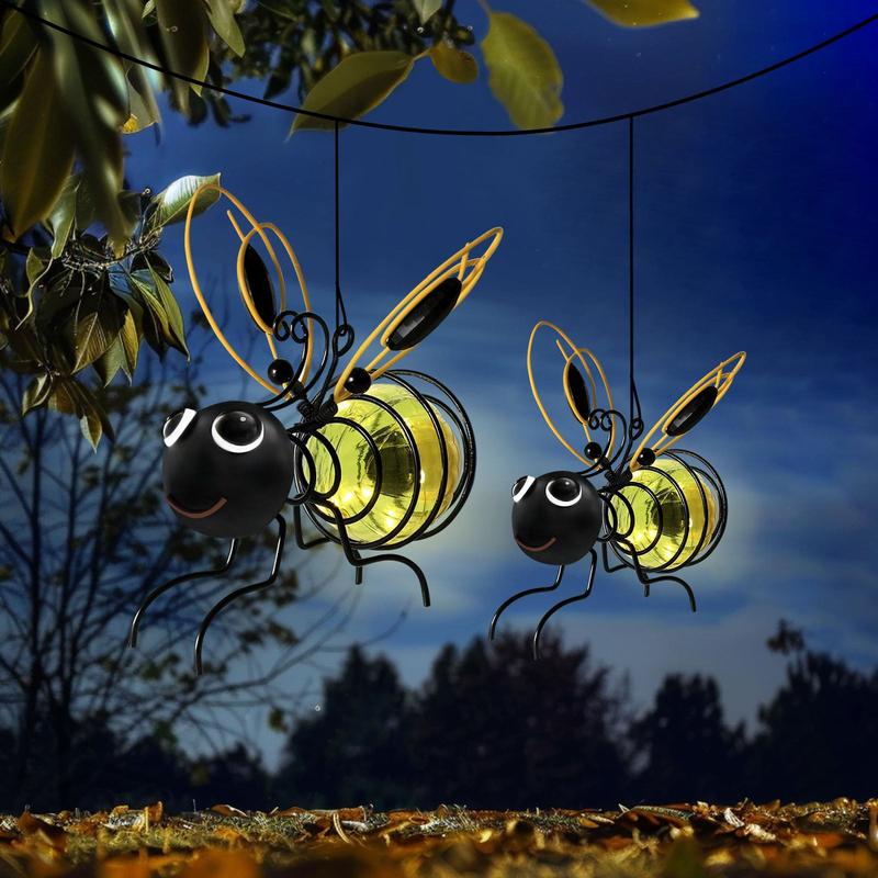 🐜🐝Outdoor Hanging Solar Bee Light