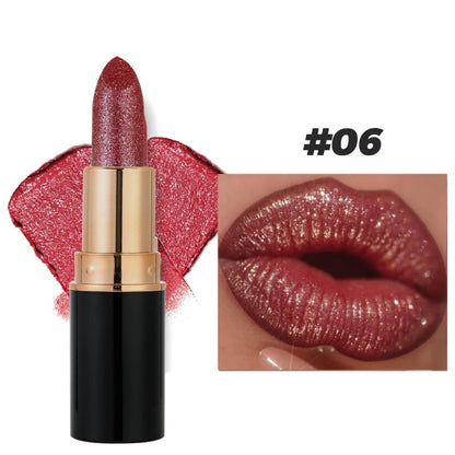 📢📢BUY 1 GET 1 FREE⏰⏰✨BUY 1 GET 1 FREE🎉Diamond Lip Gloss Glitter Lipstick Waterproof