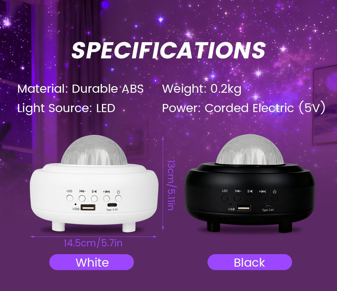 📢📢60 % OFF !!🎅 Northern Lights Aurora Projector – Enjoy the starry sky at home ✨