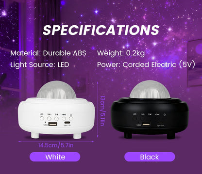 📢📢60 % OFF !!🎅 Northern Lights Aurora Projector – Enjoy the starry sky at home ✨
