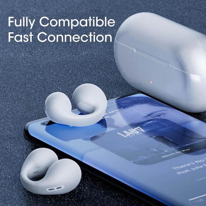 🔥🔥mega summer sale🔥🔥Wireless Ear Clip Bone Conduction Headphones