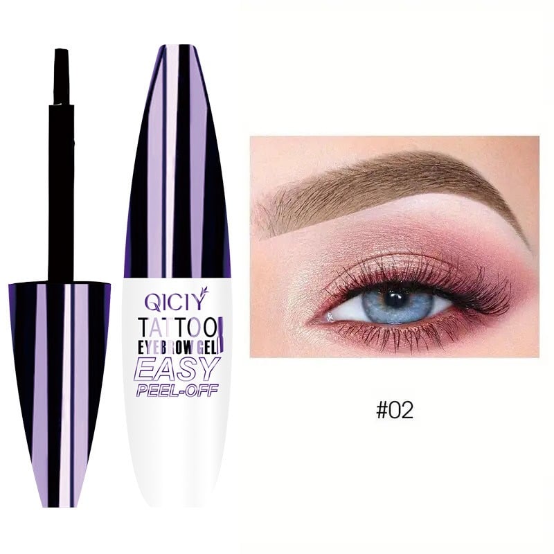 ✨Easy-to-peel eyebrow gel – waterproof and sweatproof, provides medium coverage, suitable for all skin types.