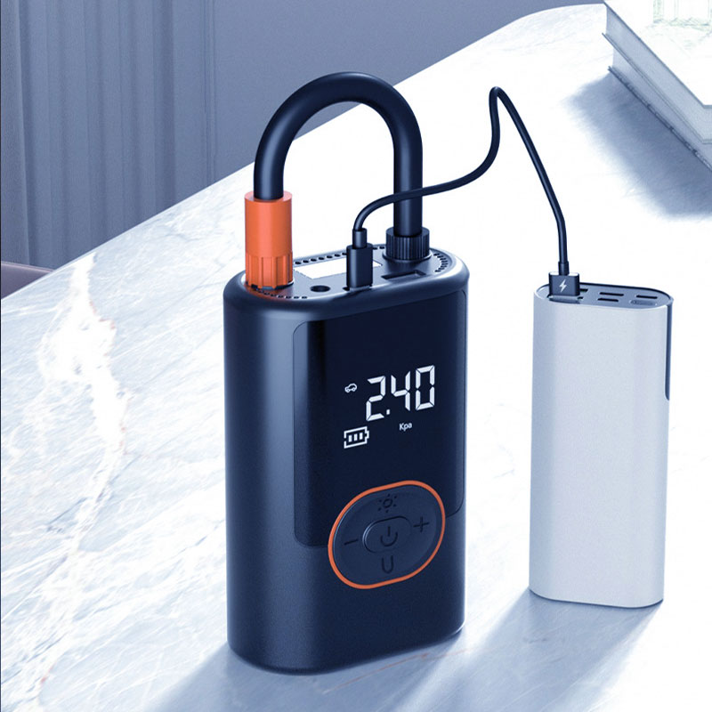 📢📢50% OFF!!⏰Multifunctional Portable Car Tire Inflator with Light
