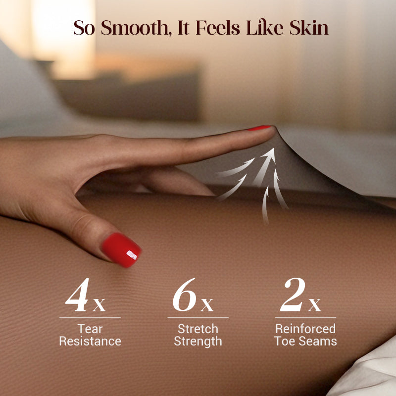 📢📢50% OFF!!⏰ 8D Oil-Sheen Rose Lace Stockings
