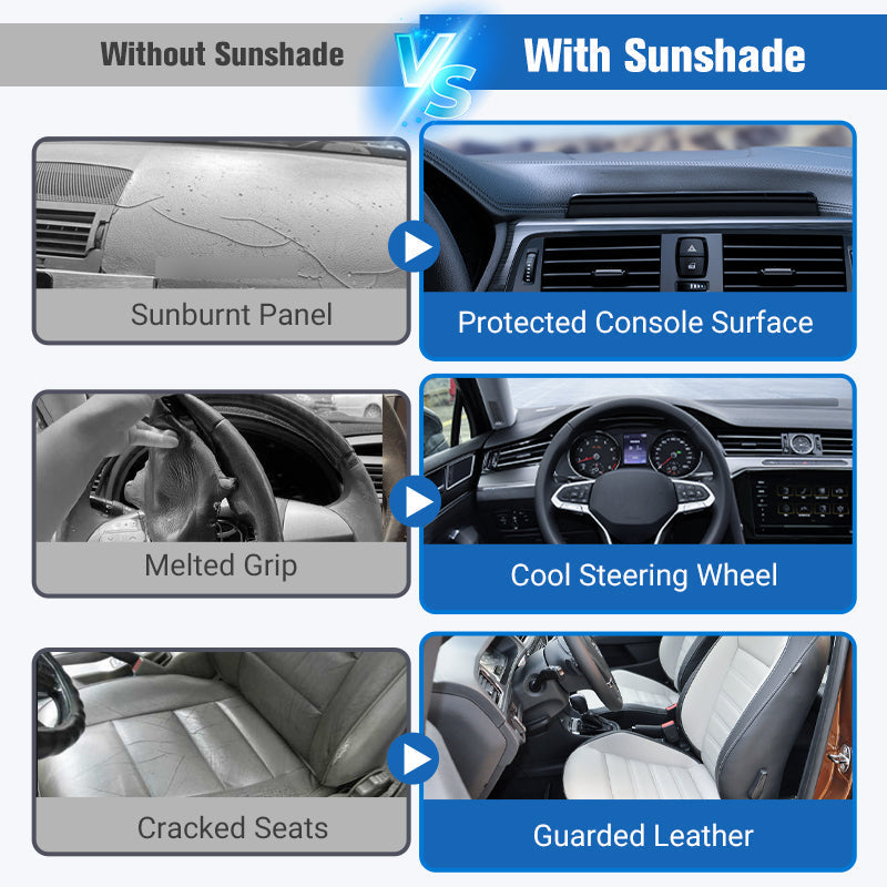 🌞 Summer Hot Sale 49% OFF 🌈Laser Car Windshield Sunshade