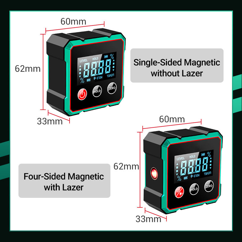 🔥 Free Shipping LAST DAY PROMOTION - 49%OFF 🔥 Magnetic Digital Angle Finder with Electronic Laser