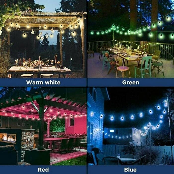 📢📢50% OFF !!!⏰Waterproof Solar Powered LED Outdoor String Lights