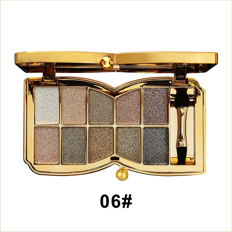 💗LAST DAY - BUY 1 GET 1 FREE💗10 Colors Glitter Shimmer Eyes Shadow Pallet