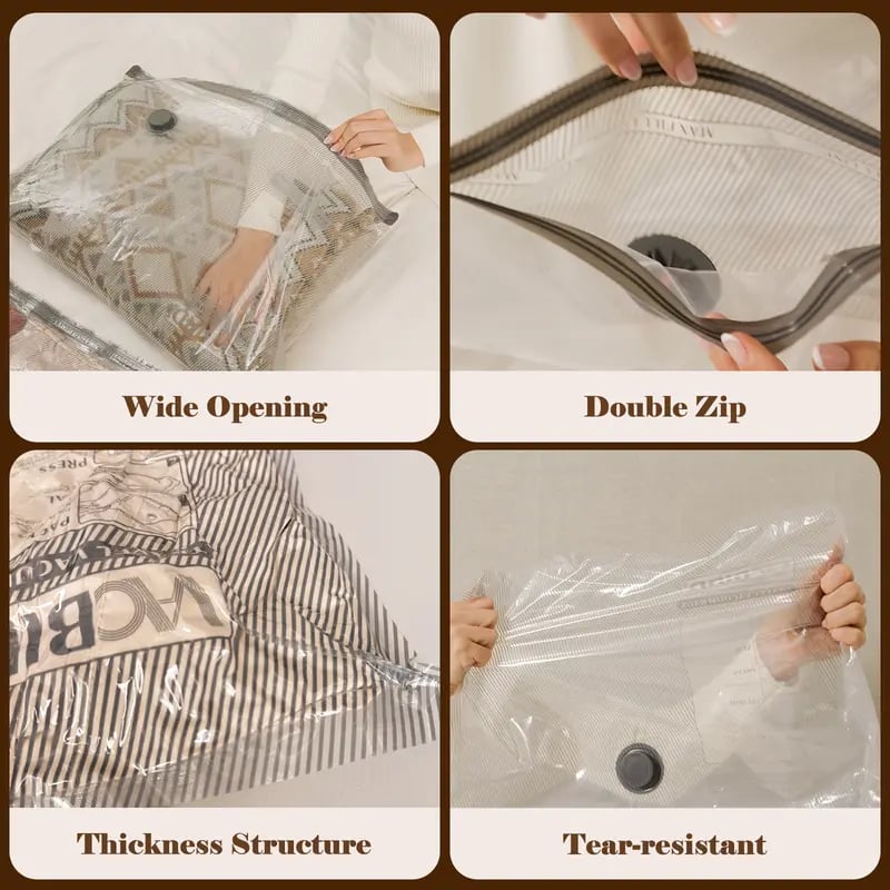 📢📢50%  OFF !! ⏰X7 Cordless Travel Vacuum Bag