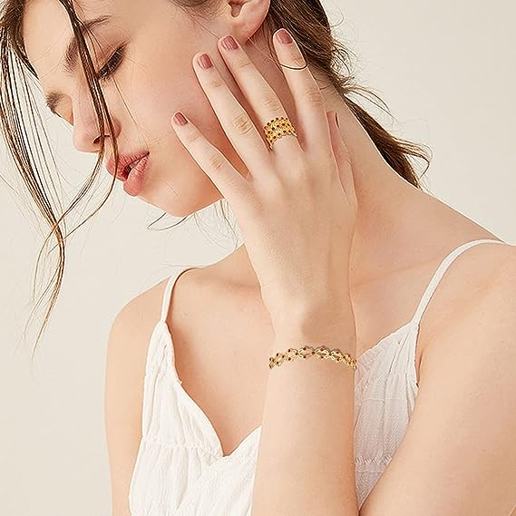 🔥Magic 2 in 1 Foldable Ring Bracelet🎅Limited time offer