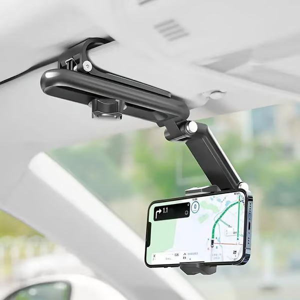 📢📢60 %  OFF !! ⏰ Rotatable and Retractable Car Phone Holder