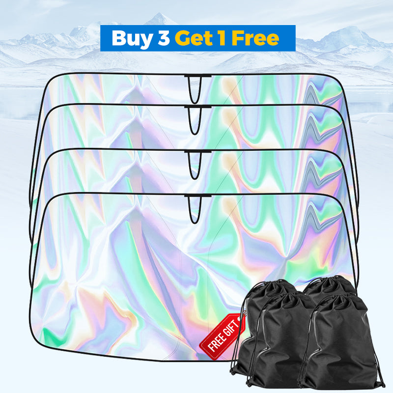 🌞 Summer Hot Sale 49% OFF 🌈Laser Car Windshield Sunshade