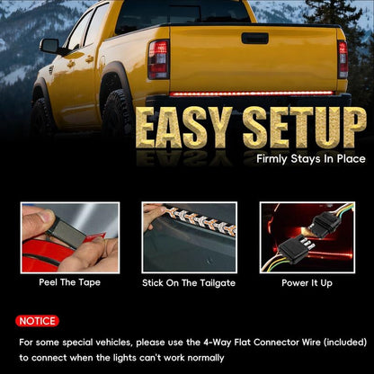 📢📢50%  OFF !! ⏰🚗60-Inch LED Tailgate Light Bar Strip