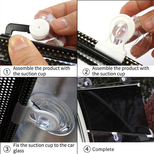 🔥Summer Hot Sale🔥Foldable Retractable Sunshade Sunblind