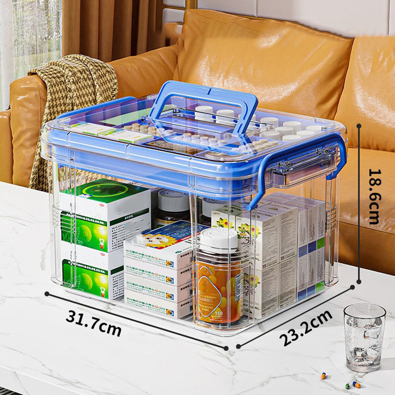 📢📢50%  OFF !!!⏰Multi-Layer Transparent Medicine Storage Box