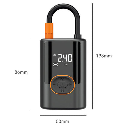 📢📢50% OFF!!⏰Multifunctional Portable Car Tire Inflator with Light