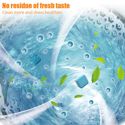 📢📢BUY 5 GET 5 FREE⏰ Washing Machine Deep Cleaning Tablets – Kills 99% of Bacteria, Removes Odors & Prevents Mold 🧽