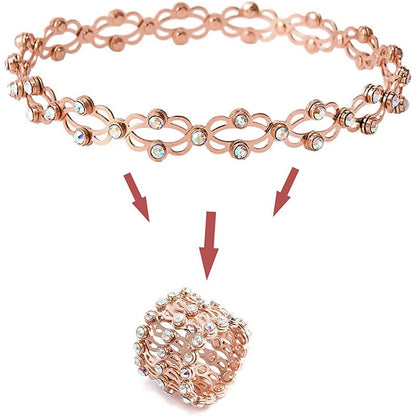 🔥Magic 2 in 1 Foldable Ring Bracelet🎅Limited time offer