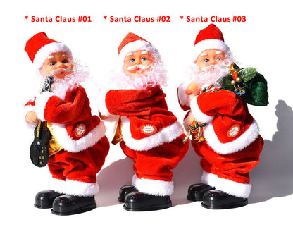 📢📢60 % OFF !!🎅🎁🎅Electric Dancing Music Santa Claus