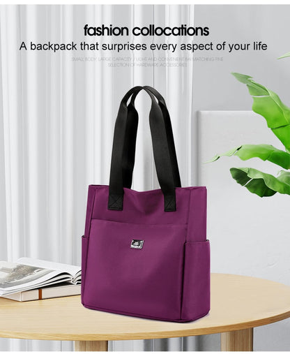 📢📢60%  OFF !! ⏰Large Capacity Waterproof Multi Pocket Nylon Shoulder Bag🎁