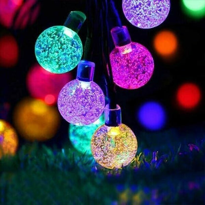 📢📢50% OFF !!!⏰Waterproof Solar Powered LED Outdoor String Lights