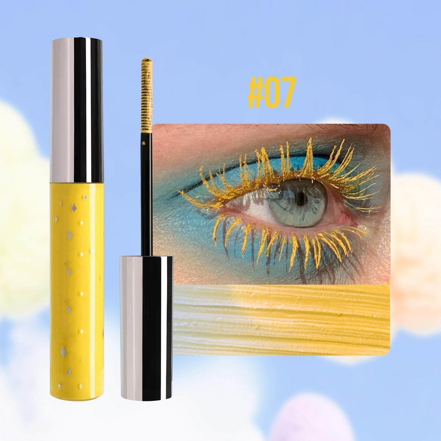 📢📢BUY 1 GET 1 FREE⏰ Waterproof Diamond Glitter Mascara - Long-lasting Curl, Sparkling Shine, Create Captivating Eyes!