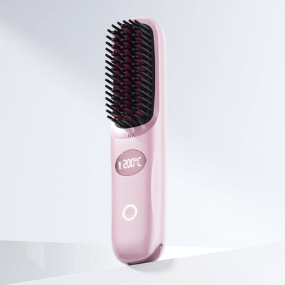 🎄Christmas Sale 33% OFF🔥2-in-1 Straightening & Cordless Hair Straightener with LED Display