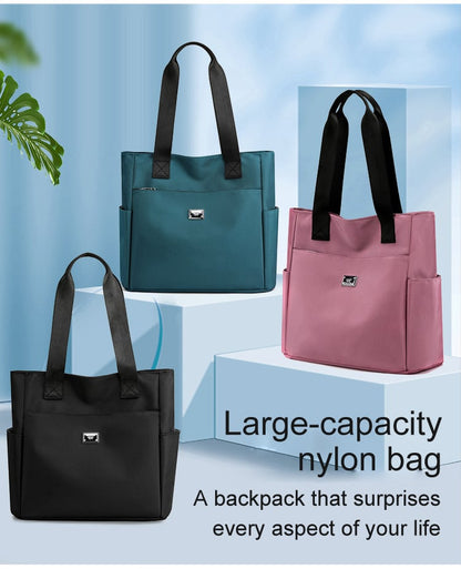 📢📢60%  OFF !! ⏰Large Capacity Waterproof Multi Pocket Nylon Shoulder Bag🎁