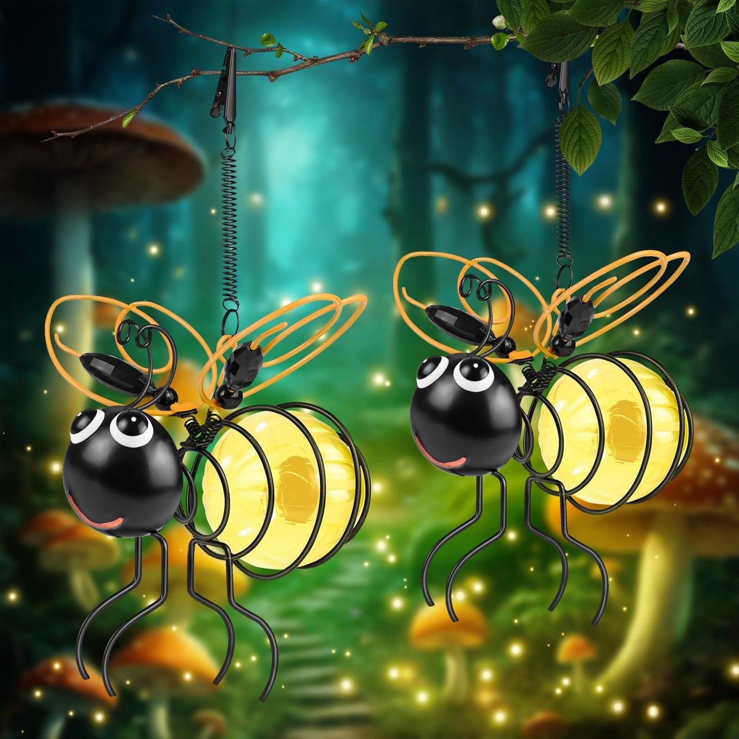 🐜🐝Outdoor Hanging Solar Bee Light