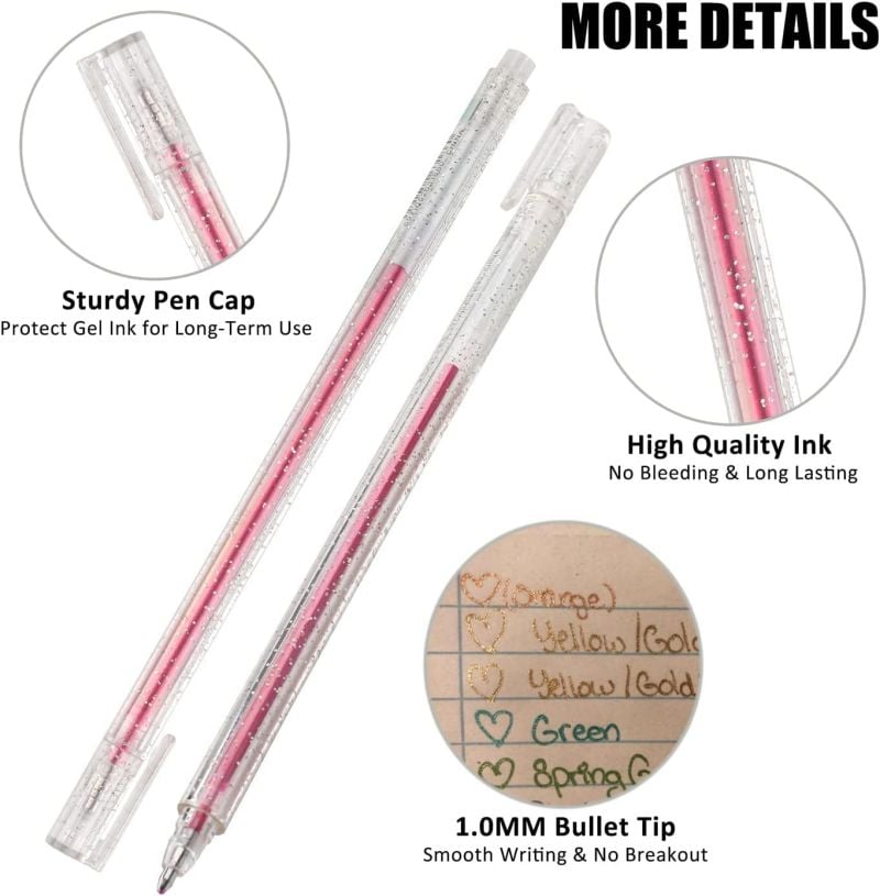 🎅Christmas Special Deals £8.99!!⚡50K+ SOLD!🎁Glitter Gel Pen Set