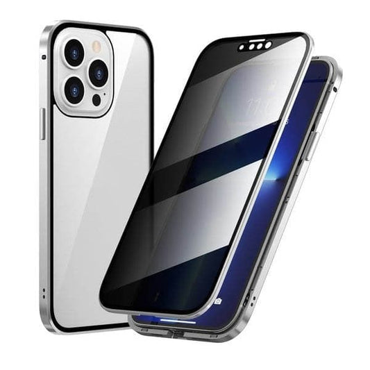 🎁Hot Sale 50% OFF⏳Magnetic iPhone case with privacy glass and metal