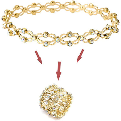 🔥Magic 2 in 1 Foldable Ring Bracelet🎅Limited time offer