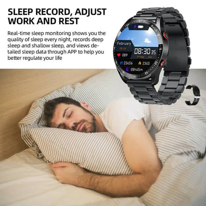 📢📢50% OFF !!!⏰Multifunctional Bluetooth Talk Casual Smartwatch