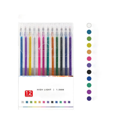 🎅Christmas Special Deals £8.99!!⚡50K+ SOLD!🎁Glitter Gel Pen Set