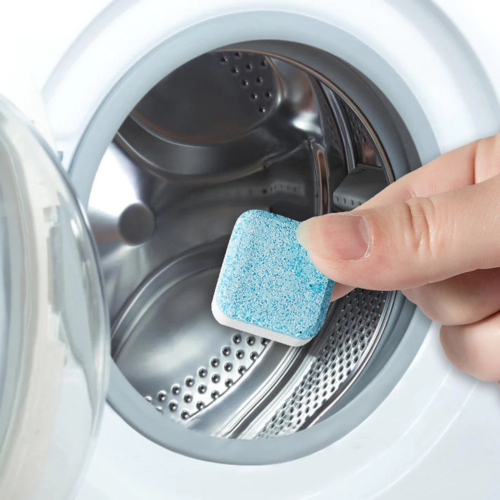 📢📢BUY 5 GET 5 FREE⏰ Washing Machine Deep Cleaning Tablets – Kills 99% of Bacteria, Removes Odors & Prevents Mold 🧽
