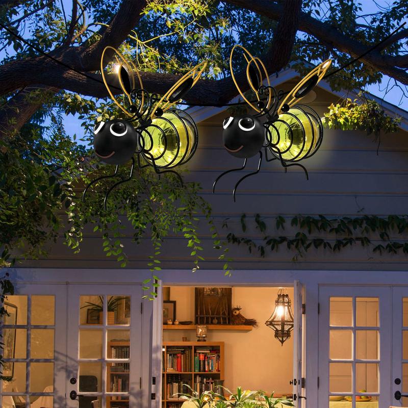🐜🐝Outdoor Hanging Solar Bee Light